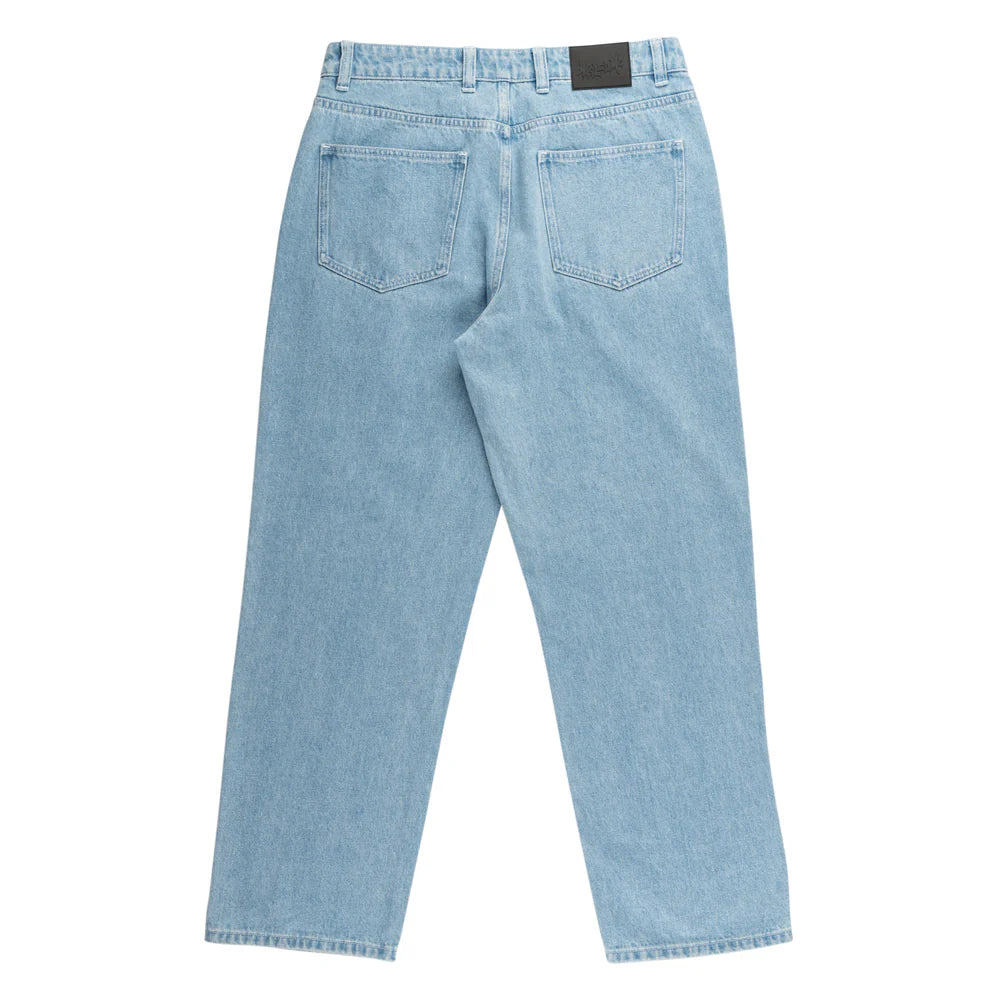 Welcome Immortal Loose Straight Denim - Washed Blue