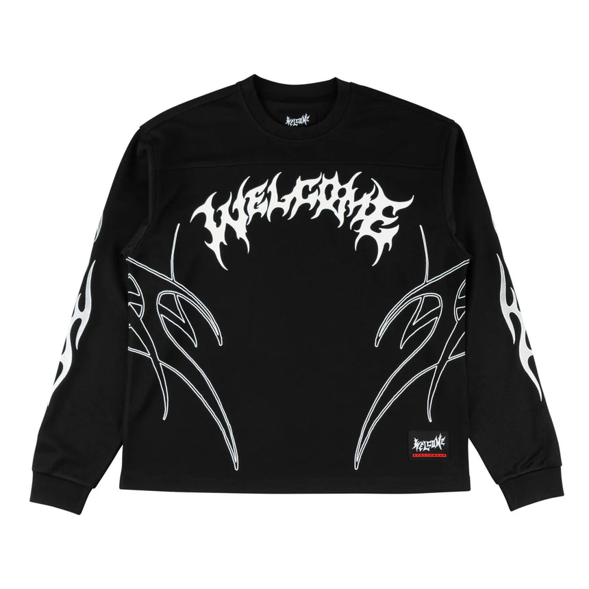 Welcome Scrub L/S Racing Black Jersey