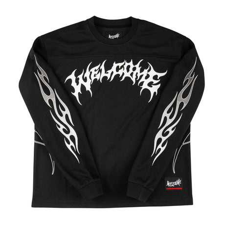 Welcome Scrub L/S Racing Black Jersey