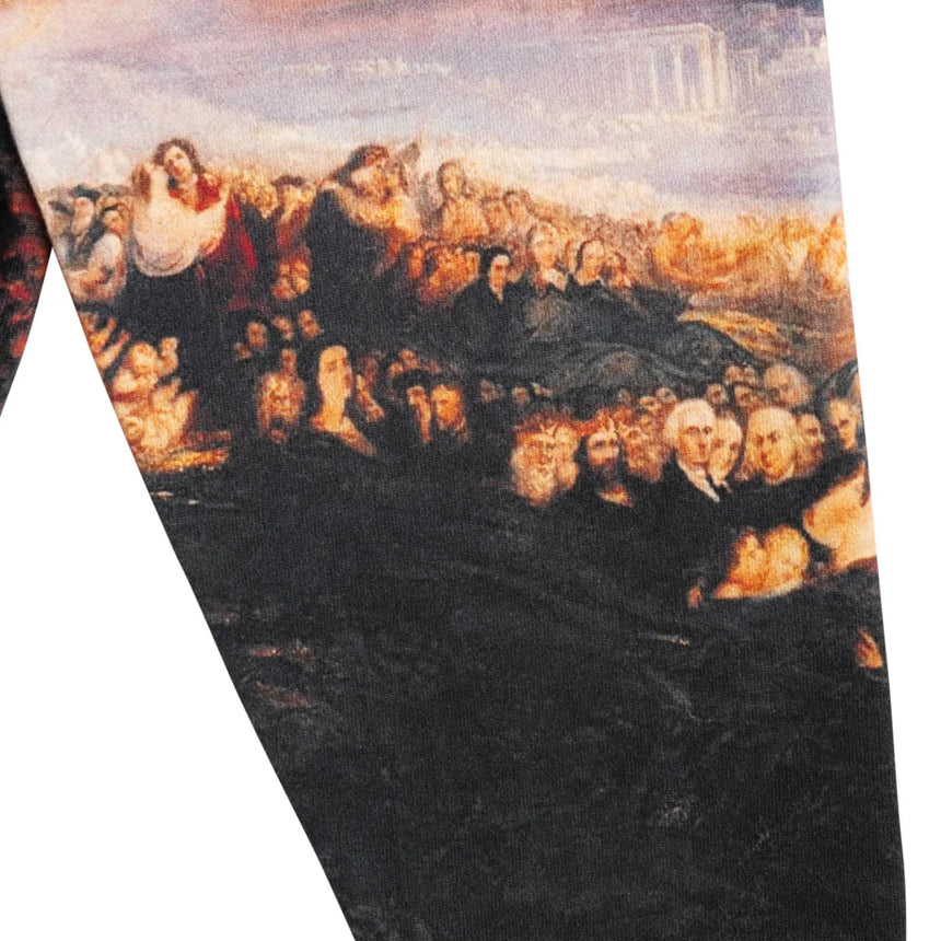 Welcome Judgement All Over Print pullover Hoodie