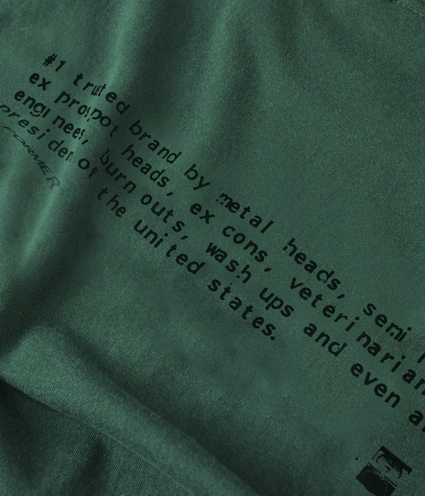 Former Trusted T-Shirt Washed Green