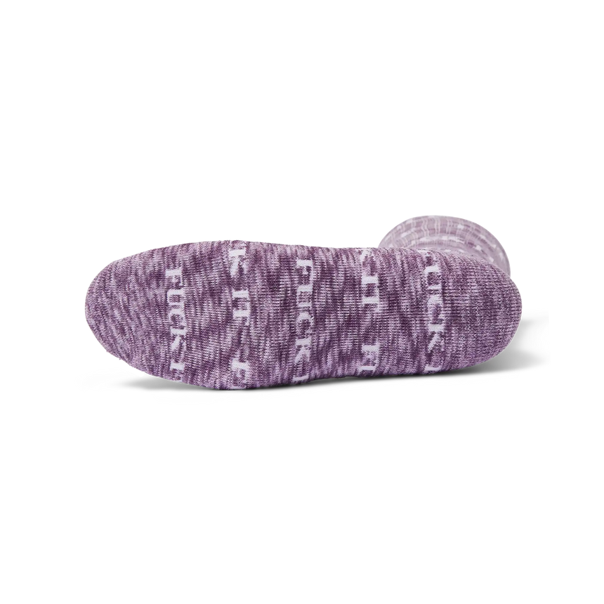 Huf Fuck It Marled Sock purple