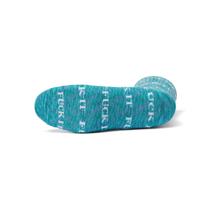 Huf Fuck It Marled Sock sea green