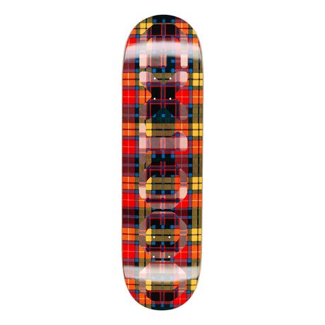 GX1000 Tartan Plaid OG LOGO Skateboard Deck
