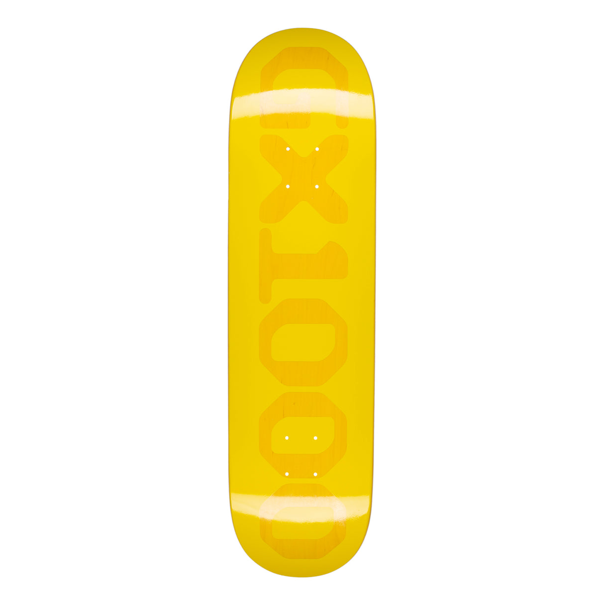 GX1000 OG Logo Yellow Skateboard Deck