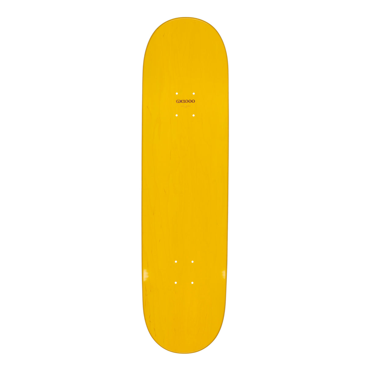 GX1000 OG Logo Yellow Skateboard Deck