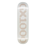 GX1000 OG Logo Grey Skateboard Deck