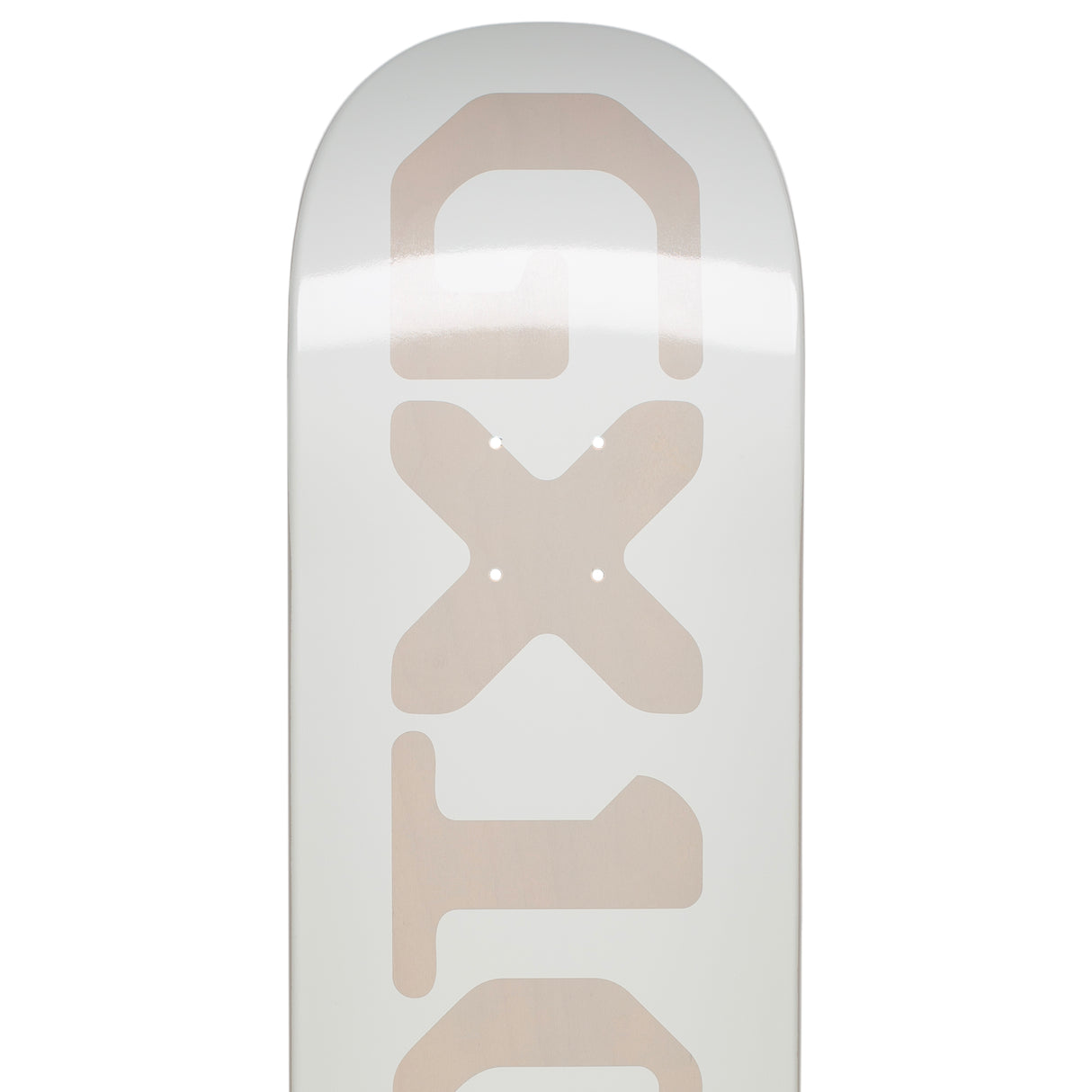 GX1000 OG Logo Grey Skateboard Deck