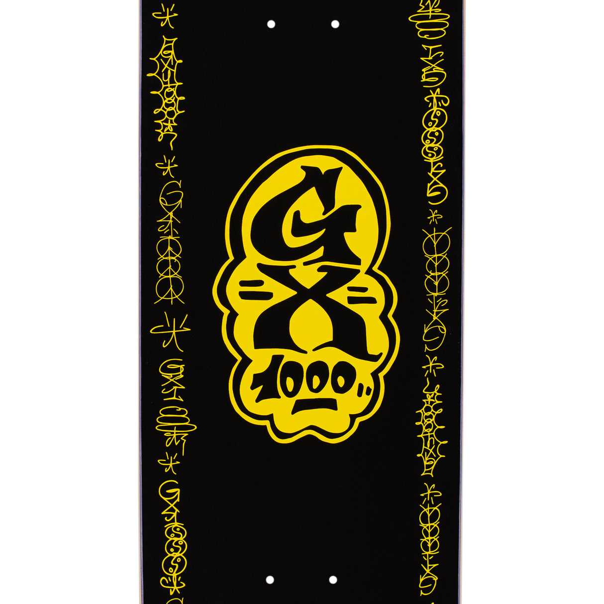 GX1000 Sketch Black Skateboard Deck - 8.375