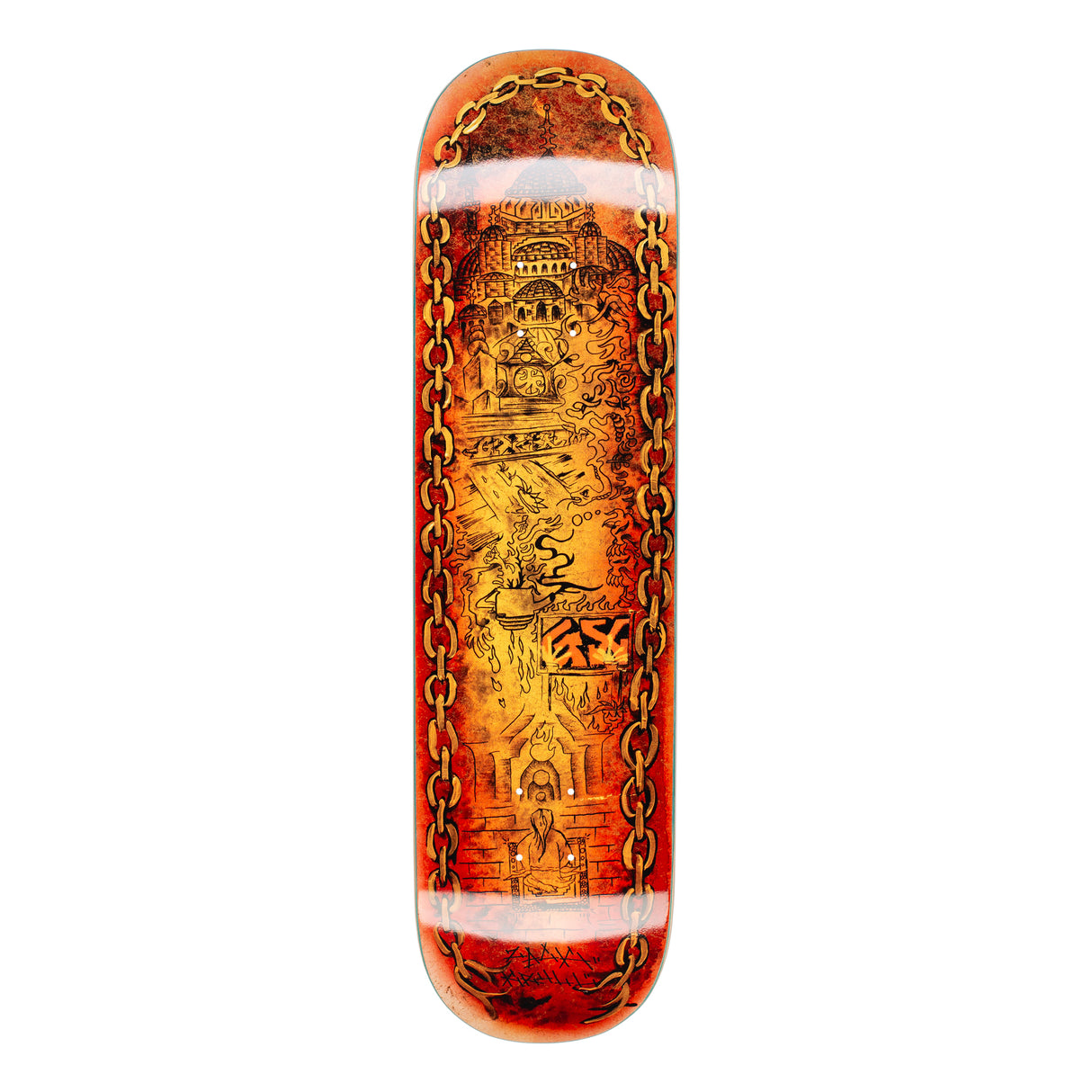 GX1000 Embers "Krull" Skateboard Deck - 8.375