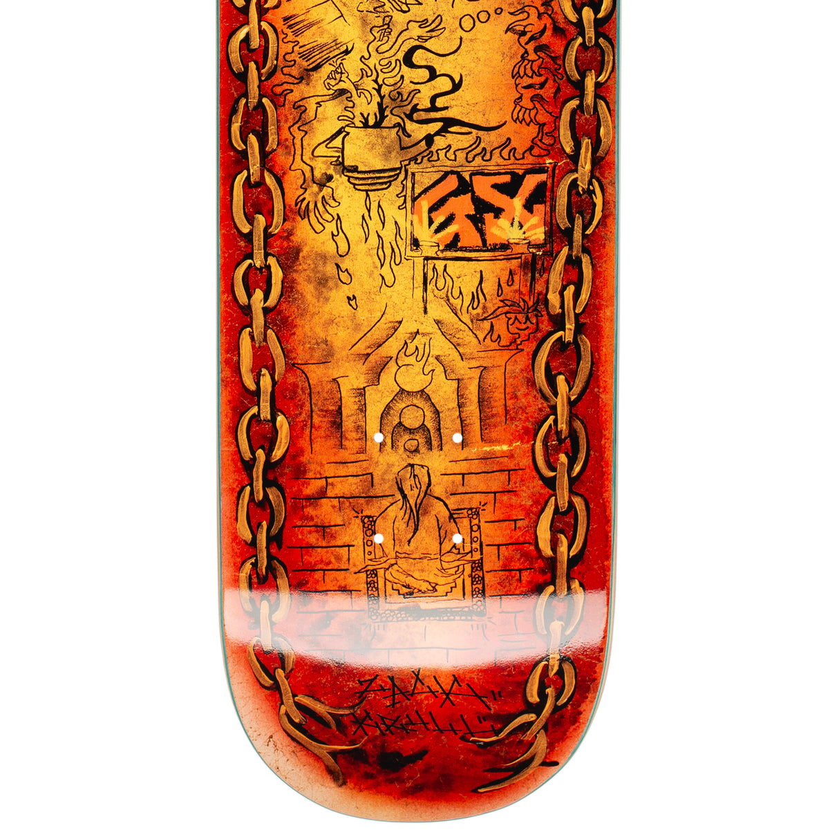 GX1000 Embers "Krull" Skateboard Deck - 8.375