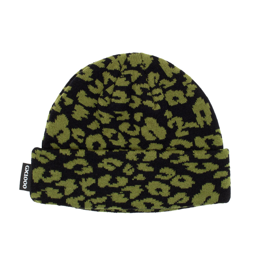 GX1000 Lep Green / Black Beanie