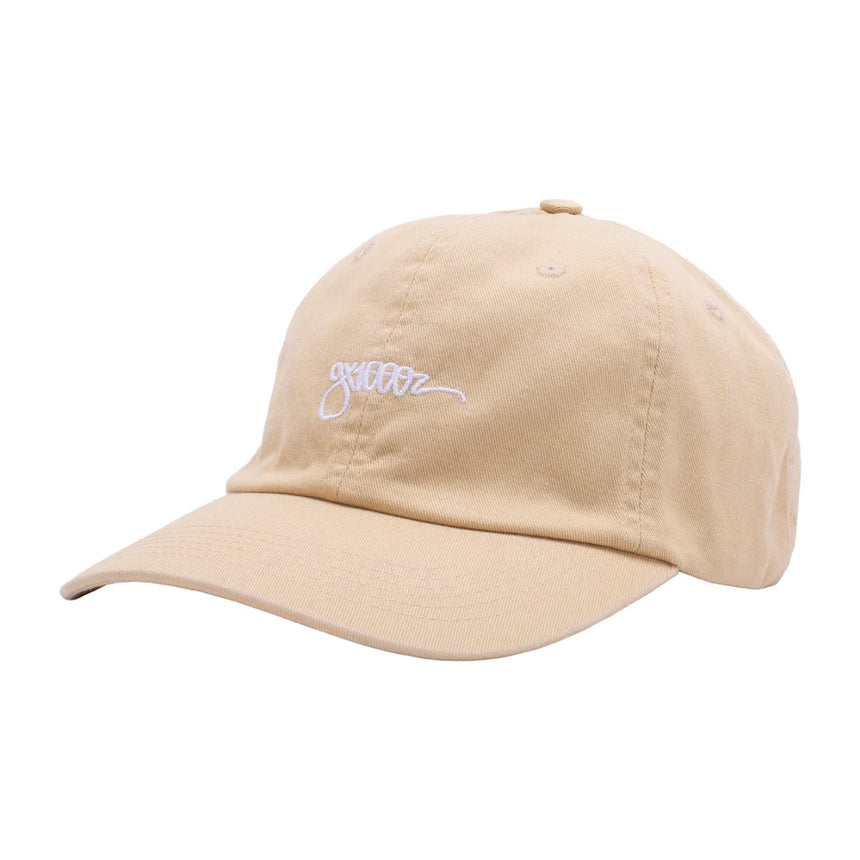 GX1000 Tag Polo Strapback Unstructured Khaki Washed Hat