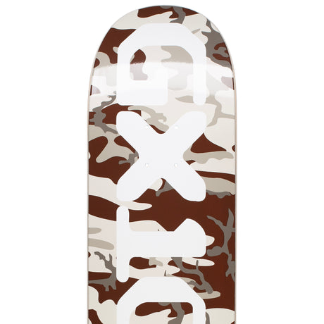 GX1000 OG Logo Camo White 8.375 Skateboard Deck