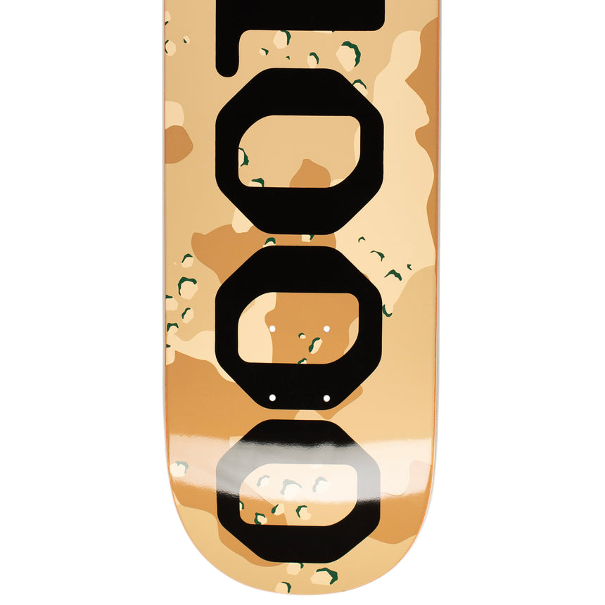 GX1000 OG Logo Camo Black 8.25 Skateboard Deck