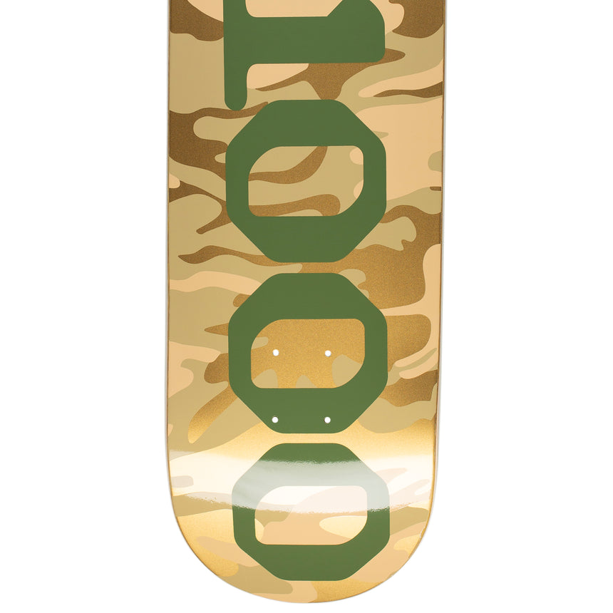 GX1000 OG Logo Camo Green 8.625 Skateboard Deck