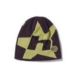 Huf H Star Skull Beanie Raisin