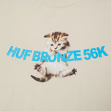 Huf x Bronze 56K Hang in There S/S T-shirt - Natural