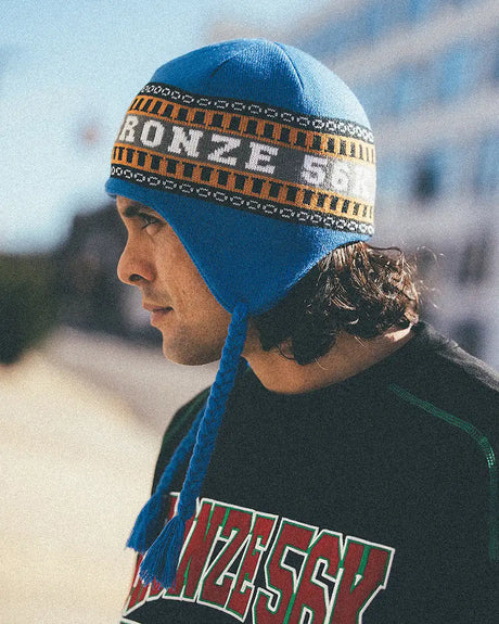 Huf x Bronze 56K Flap Beanie