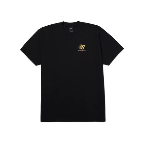 Huf x Bronze 56K S/S T-shirt - Black