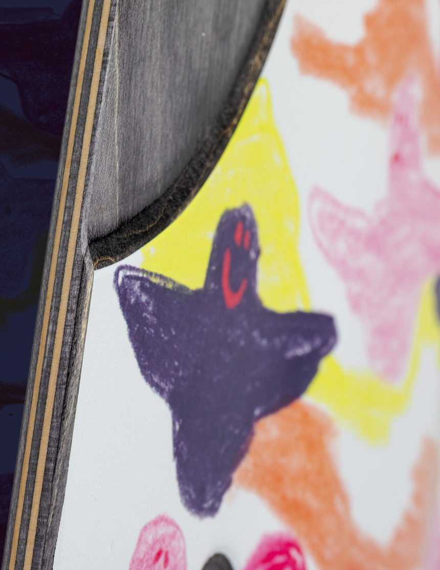 Krooked Diamond Quad Beamer 10.75" Skateboard Deck