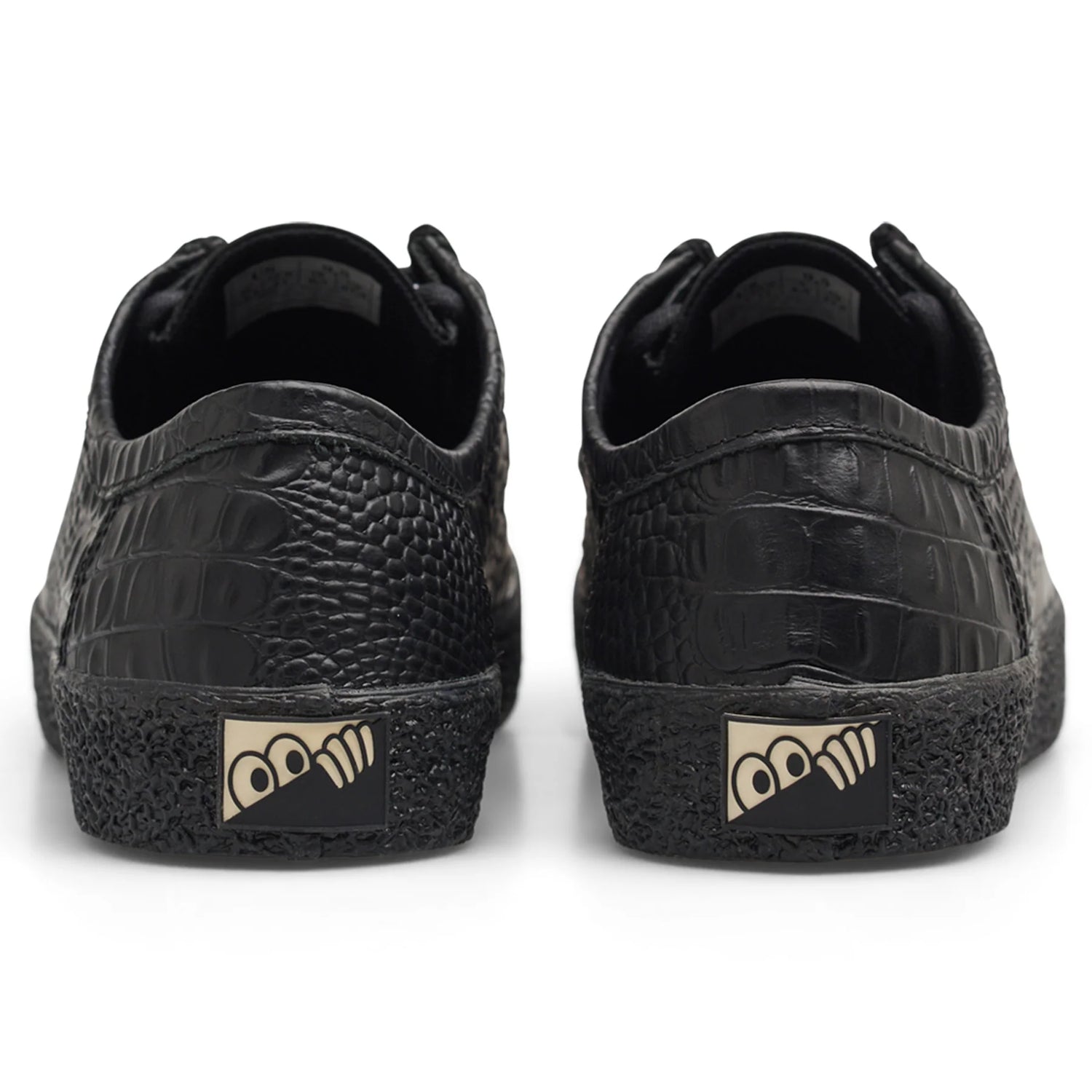 Last Resort VM006 Black Croc Moc Shoes