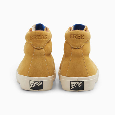 Last Resort VM001 Hi Suede Skateboard Shoe yellow