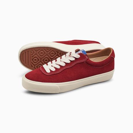 Last Resort VM001 Lo Suede Skateboard Shoe - Old Red/White