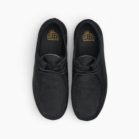 Last Resort  VM006 Black Pony Hair Moc Skateboard Shoe