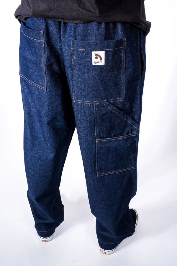 Limpies Ace Pelka Rigid Blue Denim Skate Pant