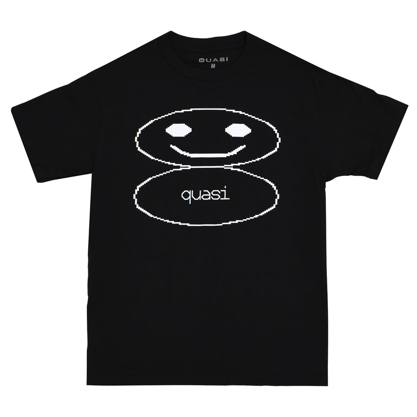 Quasi Pil Black Short Sleeve T Shirt