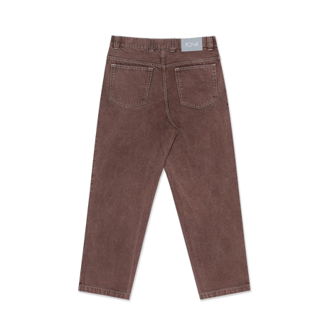Brown pants on a white background
