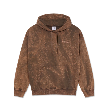 Polar Acid Frankie Surf Logo Hoodie - Brown front