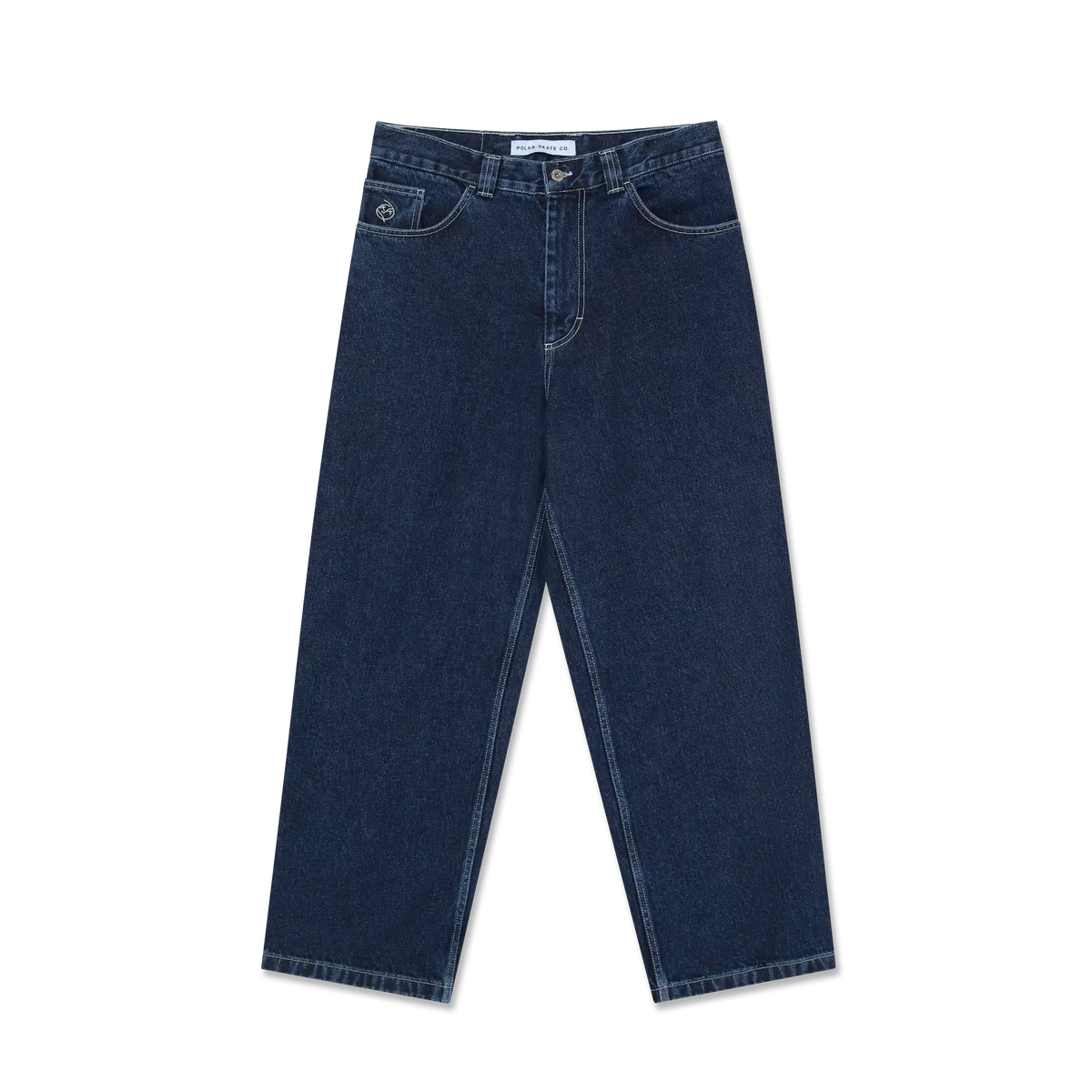Polar Big Boy Pants - Indigo w/ Contrast Stitching – Money Ruins 