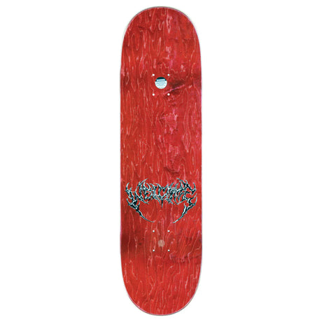 Welcome Torment 9" Red Stain Skateboard Deck