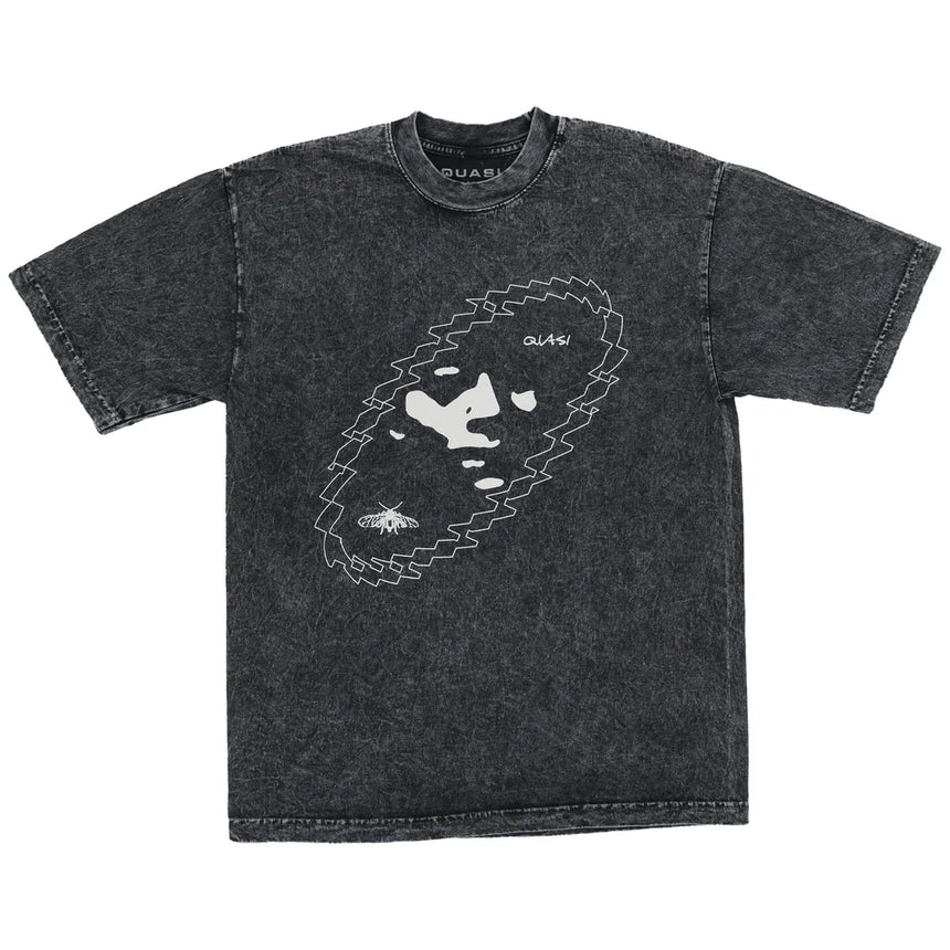 Quasi Orbital Carbon Black T Shirt
