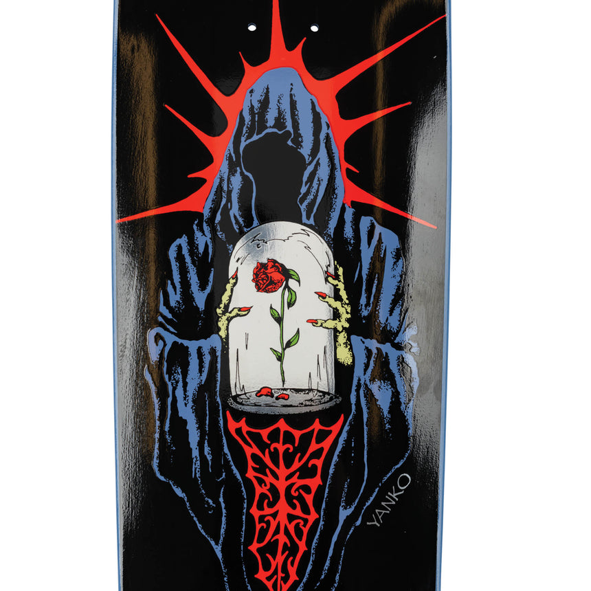 Welcome Wilted on 9" Panther - Black/Blue Dip