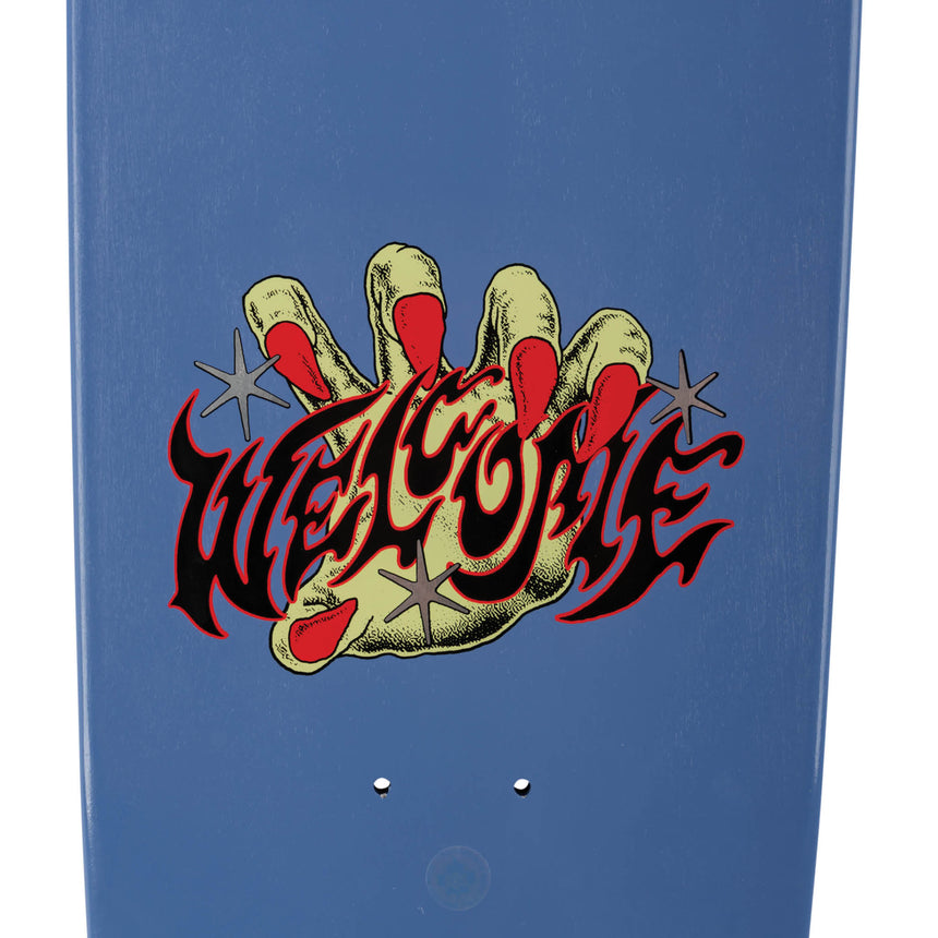 Welcome Wilted on 9" Panther - Black/Blue Dip