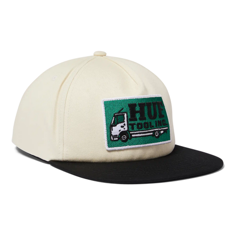 Huf Tool Co 5 Panel Unstructured Snapback Cap Natural