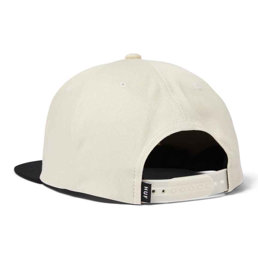 Huf Tool Co 5 Panel Unstructured Snapback Cap Natural