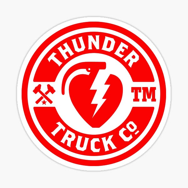 Thunder Trucks Circle Sticker (assorted colors)