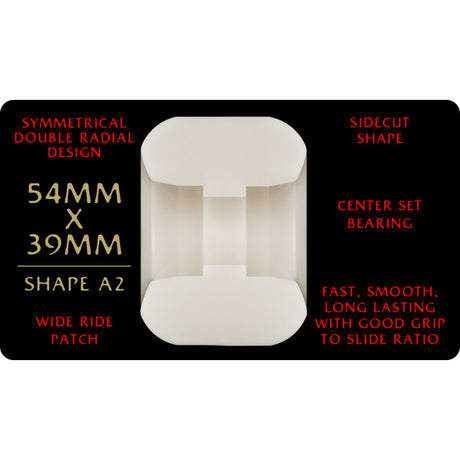 Powell Peralta Dragon Red 93A Skateboard Wheels