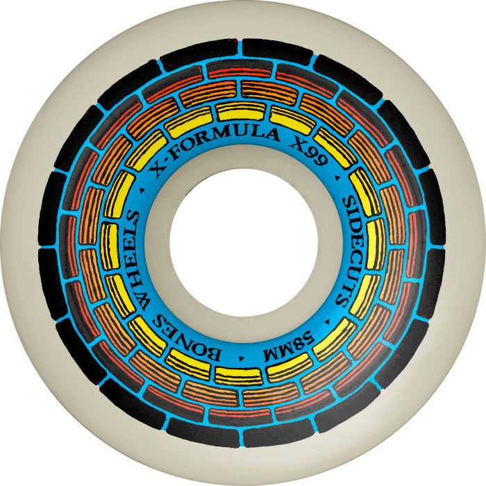 Bones XF V5 Sidecut Wishing Well 58mm 99a Skateboard wheel