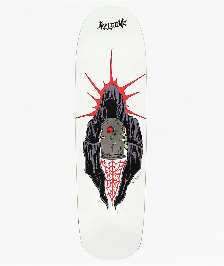 Welcome Wilted 9" on Panther Skateboard Deck