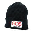 Ace Rings Beanie Black