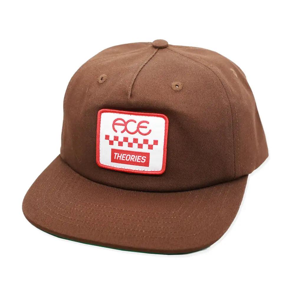 Ace X Theories Stamp Snapback Chocolate 