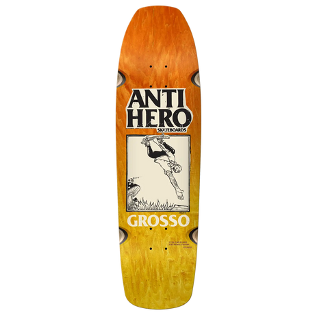 Antihero Jeff Grosso Handplant Skateshop Day 2025 Skateboard Deck - 9.25" bottom 