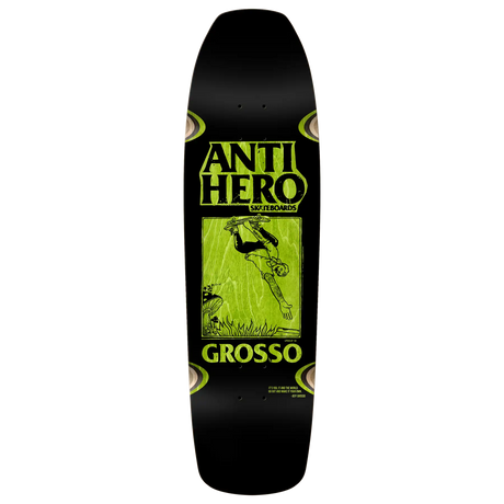 Antihero Jeff Grosso Handplant Skateshop Day 2025 Skateboard Deck - 9.25" bottom 