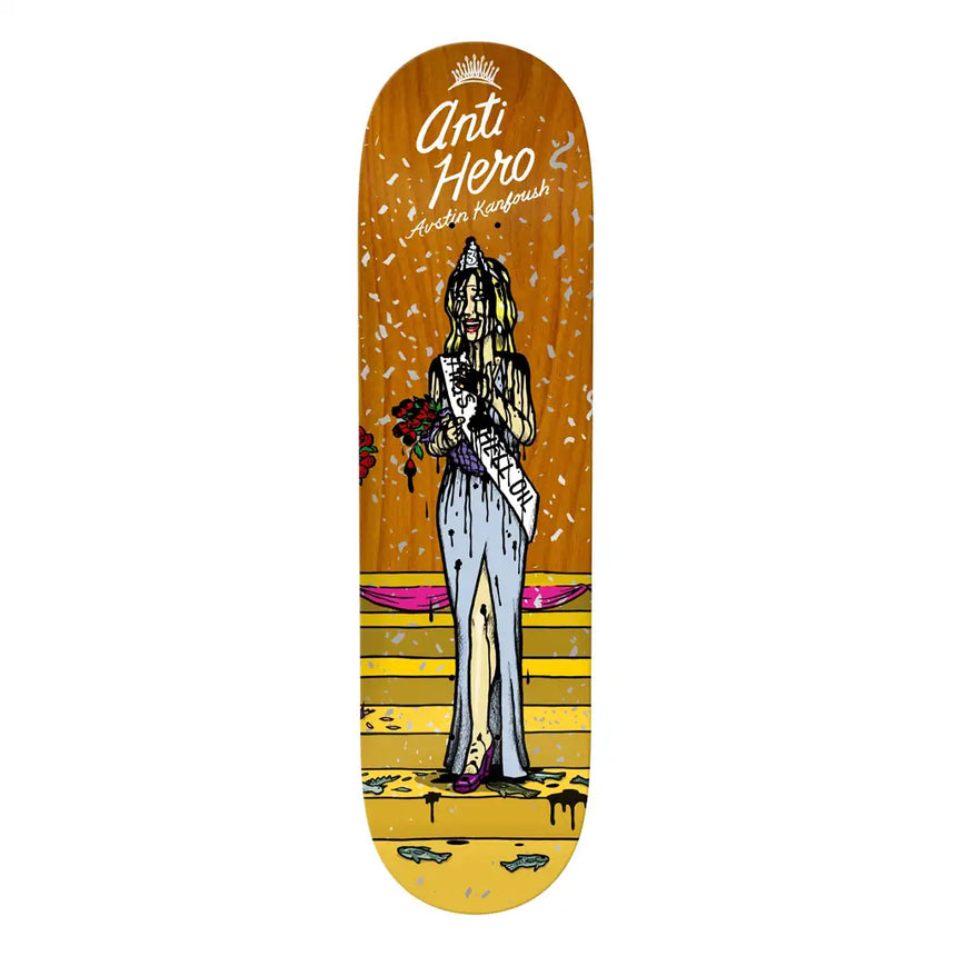 Anti-Hero Miss Corporate Greed Austin Kanfoush Skateboard Deck