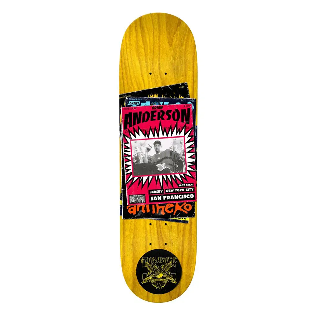 Anti-Hero X Thrasher Brian Anderson Skateboard Deck